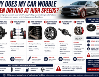 why cars wobble infographic