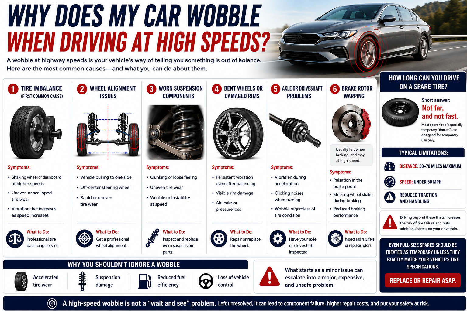 why cars wobble infographic