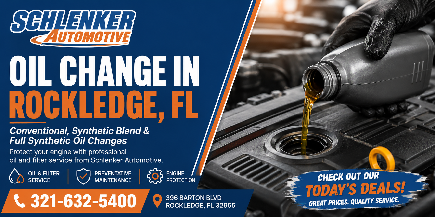 oil change rockledge